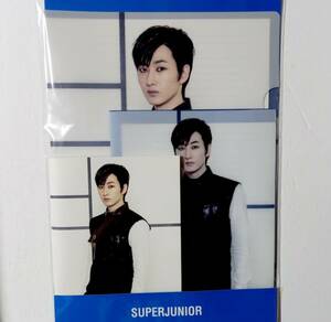 即決【公式】SJ★文具セット★ウニョク　クリアファイル 2種　ノート　SM SUM COEX　韓国　SUPER JUNIOR　