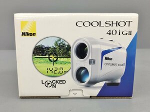 ニコン NIKON ゴルフ用レーザー距離計 COOLSHOT 40i GⅡ 美品 2405LR067