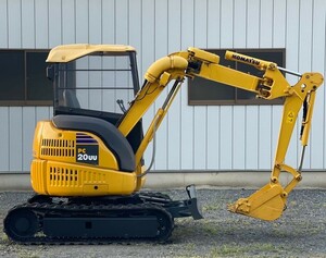 ユンボ ●KOMATSU ●小松●PC20UU-5●２トンクラス●2236hrs●下取りOK