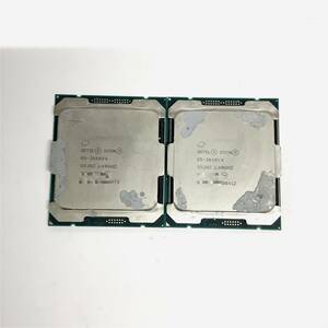 K60410201 INTEL XEON E5-2640V4 2.40GHz CPU 2点セット【中古動作品、複数出品】