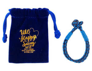 GLAY JIROプロデュース レザーブレスレット 「GLAY HAPPY SWING 20th Anniversary SPECIAL LIVE ～We Love Happy Swing～ Vol.2～」