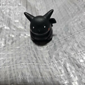 試作品 ピカチュウ ポケモン 黒成形 指人形 テストショット ポケットモンスター 現状品 