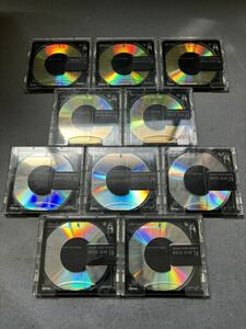 MD ミニディスク minidisc 中古 初期化済 マクセル maxell GEAR SERIES MUSIC GEAR 74 10枚セット