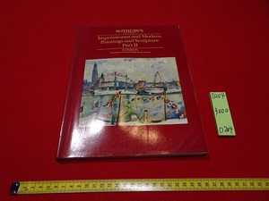 rarebookkyoto D204 Sotheby’ｓ Imoressionist and Modern Paintings and Sculpture PartⅡLONDON　1987