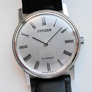 シチズン CITIZEN 4-012909K カラトラバ クルドパリベゼル 手巻き ゴールドケース ヴィンテージCITIZEN ヴィンテージ アンティーク