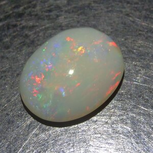 【特価】天然オパール ルース 約1.28ct 七色 オーストラリア産 クーパピディ産 品番:2311229