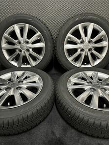 155/65R14 YOKOHAMA/ice GUARD iG60 22年製 ダイハツ タントカスタム 純正 14インチ 4.5J＋45 100 4H スタッドレス 4本 ヨコハマ (9-C44)