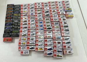 (26731)■トミカ ミニカー 114台 まとめ売り【未開封多数あり】スカイラインターボ/コマツ油圧ショベル/救急車/ロンドンバス他 中古品