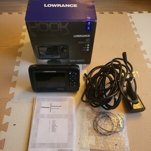 LOWRANCE ローランス 魚群探知機 魚探　HOOK REVEAL5