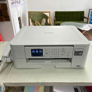 UTt375 【通電OK】brother ブラザー A4 インクジェット プリンター 複合機 MFC-J738DN FAX 通電のみ確認済み 現状品