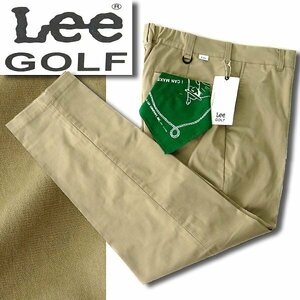 新品 1.5万 Lee GOLF リー Leesures PANTS リージャーズ ストレッチ パンツ L ベージュ 【P22964】 ゴルフ メンズ バンダナ付き チノパン