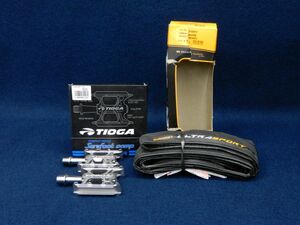 ★自転車 TIOGAペダル／Continental ULTRA SPORT 25-622（700x25C）★参考品/消費税0円