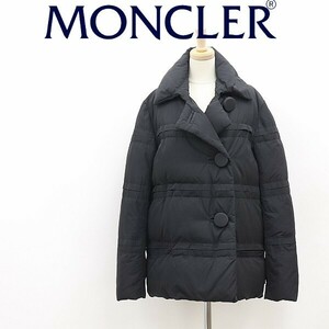 国内正規品 美品●MONCLER モンクレール PREMIERE RETIRE ダウン コート ジャケット 黒 ブラック 1