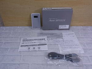 ◎N/334●NEC☆モバイルルータ Aterm MP02LN☆メタリックシルバー☆PA-MP02LN SW☆ジャンク