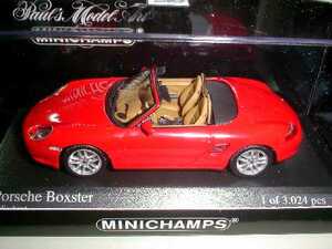 PMA 1/43 Porsche ポルシェ Boxster ボクスター 2002 (レッド)