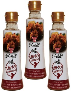 からあげの素 230g×3本 フンドーキン 大分県 本醸造 調理タレ 醤油ベース 唐揚げの素 からあげタレ 大分からあげ