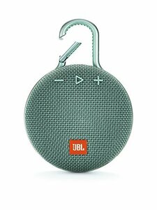 JBL CLIP3 Bluetoothスピーカー IPX7防水/パッシブラジエーター搭載/ポータブル/カラビナ付 ティ