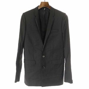 Dior HOMME ディオールオム 2Bウールジャケット ブラック サイズ:42 メンズ IT3R7S2LX3WW