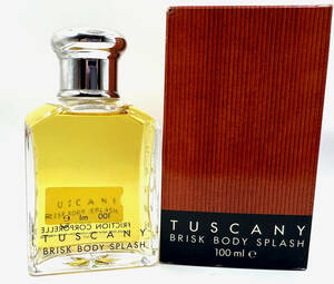 ★タスカニー aramis・TUSCANY BRISK BODY SPLASH ★100ml BOTTLE・★未使用/開封展示/地下冷暗倉庫保管品/メーカー廃盤/入手困難