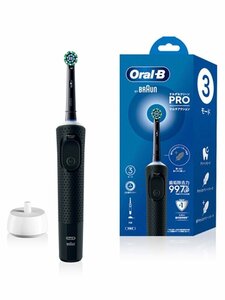 ♪BRAUN ブラウン オーラルB すみずみクリーンPRO D1034133-BK♪未使用品