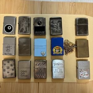 【着火確認済み】Zippo ジッポ まとめ売り15点セット SOLID BRASS ソリッドブラス Paul smith ポール・スミス アンティーク オイルライター