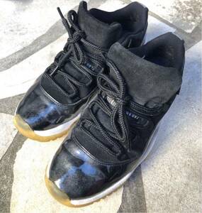 NIKE ナイキ AIR JORDAN 11 RETRO LOW BARONS エア ジョーダン レトロ ロー バロンズ ローカットスニーカー 528895-010