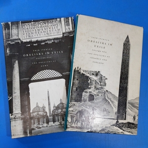 「亡国のオベリスク 2巻揃 第1巻 ローマ 1968/第2巻 イスタンブールと英国 1972 Erik Iversen Obelisk in Exile The Obelisks of Rome/Ista