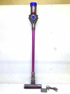 ♪ dyson ダイソン V8 SV10 コードレス スティッククリーナー 掃除機 サイクロン バッテリー アダプター付き 通電確認済み 充電式