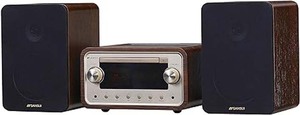 激レア★新品・未開封★SANSUI 真空管ハイブリッドアンプ搭載CDステレオシステム SMC-300BT ブラウン【送料無料】