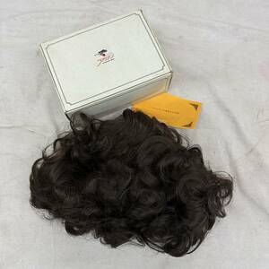 ファリアン Teijin wig ウィッグ ウイッグ かつら 部分かつら パーマ　ブラウン　焦茶　茶色　昭和レトロ　婦人用　レディース　ショート