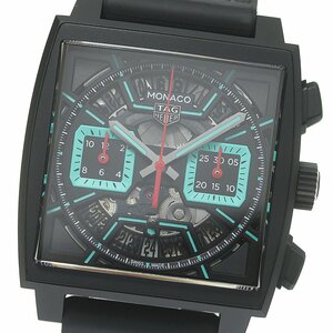 タグホイヤー TAG HEUER CBL2184 モナコ クロノグラフ デイト 自動巻き メンズ 極美品 箱・保証書付き_803990