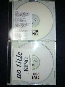 KING■SKELTER／no title■会場限定デモCD,2枚■ LAID　RYO　LYCHEE　wyse