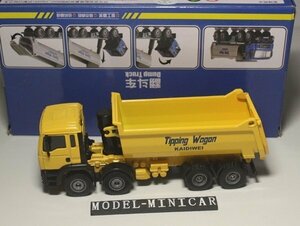 ▲超精密！KAIDW 1/50 トラック DUMP TRUCK 作業車 金属