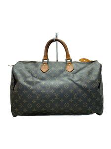 LOUIS VUITTON◆1)スピーディ40_モノグラム・キャンバス_BRW/PVC/BRW