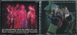 C8108 THE ROLLING STONES / Low Tide And Fair Hits LIVE AT DEUTSCHLANDHALLE, BERLIN, WEST-GERMANY, MAY 3, 1976. ディスク1ヒビ有