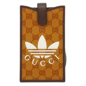 グッチ フォンケース GGクリスタル アディダスコラボ 702203 GUCCI フォンケース ポシェット