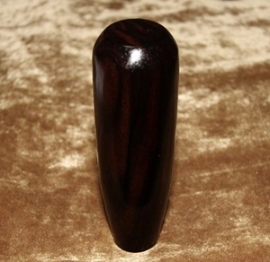 木製シフトノブ(材質：縞黒檀）12ｘ1.75mm（RD-37.1D116.1L)