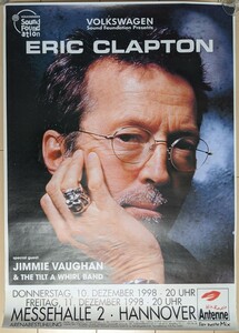 Eric Clapton/Jimmy Vaughan & Eric Clapton/Jimmy Vaughan & The Tilt A Whirl Band★独ツアー・ポスター