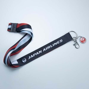 即決♪新品♪JAL 日本航空 ネックストラップ CA 客室乗務員 スカーフ柄 IDケース カードケース 定期券入れ 社員証入れ アメニティグッズ