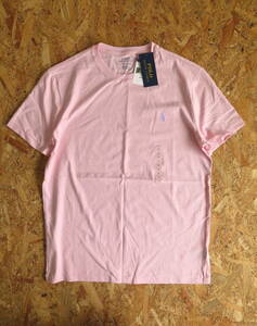 新品☆本物 POLO RALPH LAUREN TEE Tシャツ Sサイズ ラルフローレン ポロ USA限定モデル アメリカ PINK COTTON コットン RRL ロンハーマン