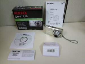CHA-27517-45 ジャンク品 PENTAX ペンタックス Optio E80 デジタルカメラ