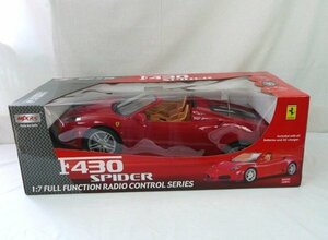 ☆☆MEIJIAXIN TOYS　ラジコン　MJX　R/C　Ferrari フェラーリ　F430　SPIDER スパイダー　8303　1/7スケール☆経年/未開封品