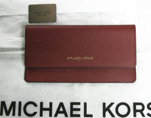 マイケルコース MICHAEL KORS ： ノベルティ レザー 財布 新品 （ 革 非売品 限定 MICHAEL KORS 2020 Novelty Wallet Brand New