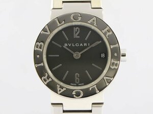 【 ブルガリ BVLGARI 】腕時計 BB23SSD ブルガリブルガリ SS クォーツ ブラック文字盤 レディース 新着 2602-0