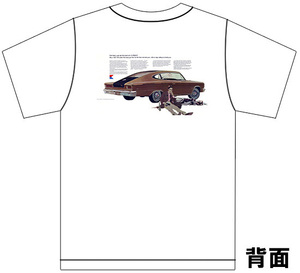 アドバタイジング AMC 3062 白 Ｔシャツ 1966 1965 マーリン ランブラー アンバサダー アメ車 ホットロッド アドバタイズメント