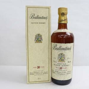 1円~Ballantines（バランタイン）30年 ベリーオールド 43％ 750ml N24D140004