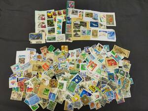 【K3】日本切手まとめ売り　普通切手　記念切手　切手趣味週間　動物　年賀　風景　国立公園　鳥類　植物　花　一色刷り　バラ　日本