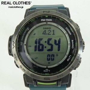 CASIO/カシオ PRO TREK Climber Line プロトレック 電波ソーラー PRW-35Y-3JF /000