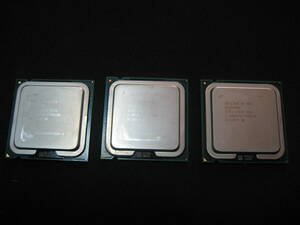 Intel Celeron 430・440・450＿1.80GHz・2.00GHz・2.20GHz/512KB/800MHz/TDP 35W（対応ソケット：LGA775）計３個：中古・動作品 