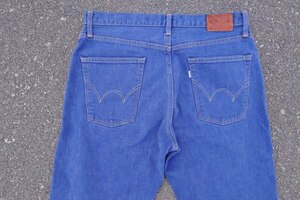 新品　19　廃盤　エドウィン　503TP TAPERED KEEP BLUE DENIM 赤耳　タイトストレート　ストレッチデニム　W32　チェーンステッチ　定11800